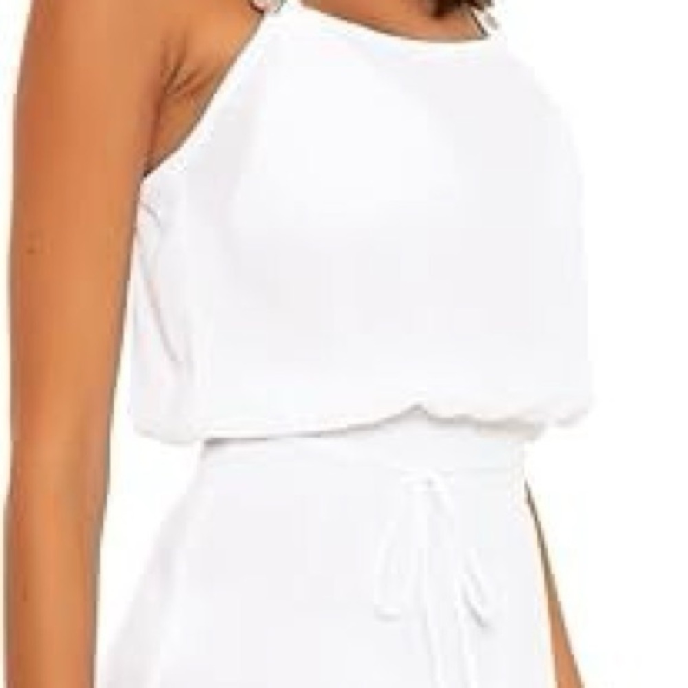 BECCA by Rebecca Virtue Layla Crinkled Rayon Dress Cover-up. Size Small - Picture 2 of 12